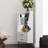 Sideboard Wooden Corner Bar Cabinet With 2 Open Storage Shelves And 2-Drawers, Mirrored Back Cabinet, High Feet/Legs For Easy Cleaning, Buffet Cabinet White-585693013
