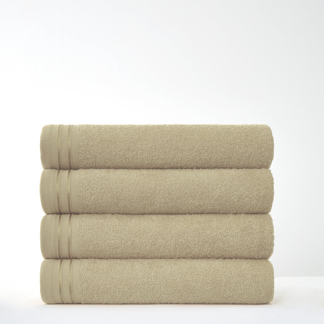 4pk Wilsford Bath Sheet 75x135