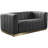 Tyneside 62.5'' Velvet Loveseat-90571555