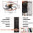 Ceiling Fans with Lights Dimmable LED Embedded installation of thin modern ceiling fans(Rose Gold)-2050566359