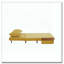 Fauteuil d'appoint rembourré convertible-283745454
