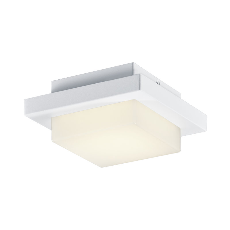 Adalia White LED Outdoor Flush Mount