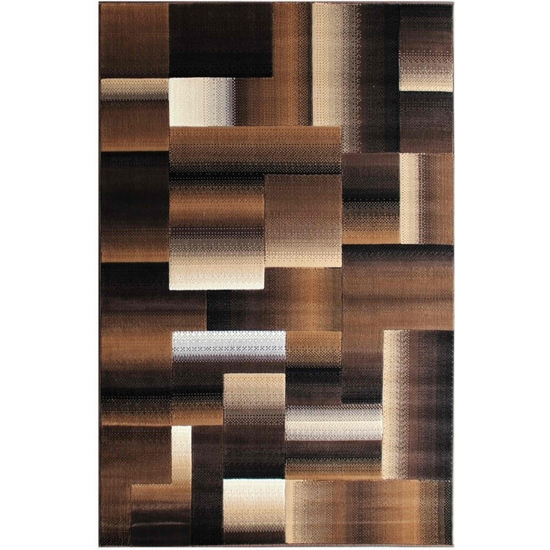 Bartlet Geometric Indoor Rug, Rectangle  5' x 7'