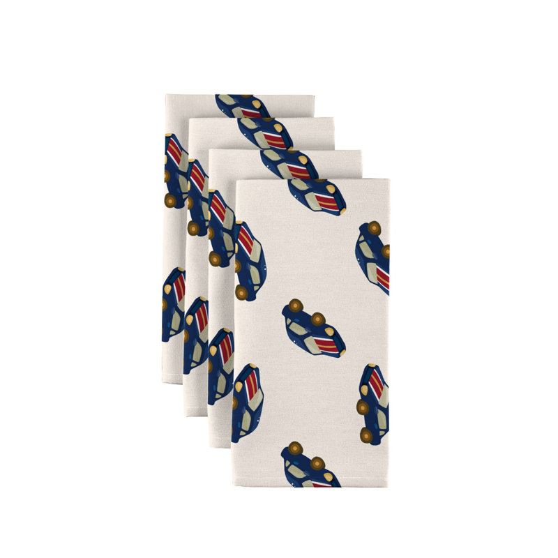 Uriel Polyester Abstract Square Napkin