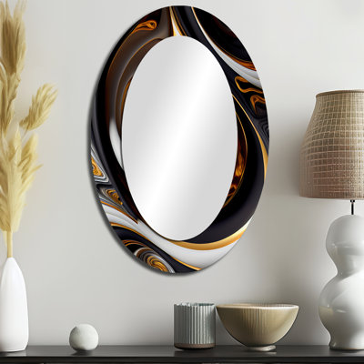 Miroir mural liquide Modern