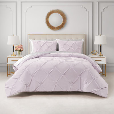 Juicy Couture Kiss Pleat Plush Micromink Comforter Sets