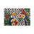 Tropical Non-Slip Geometric Outdoor Doormat