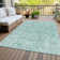 Everlee Flatweave Washable Ikat Indoor / Outdoor Rug