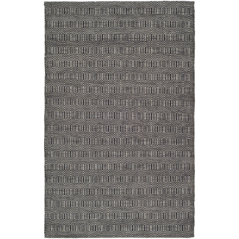 Adelmar Hand Woven Performance Geometric Rug, Rectangle 7'6" x 9'6"