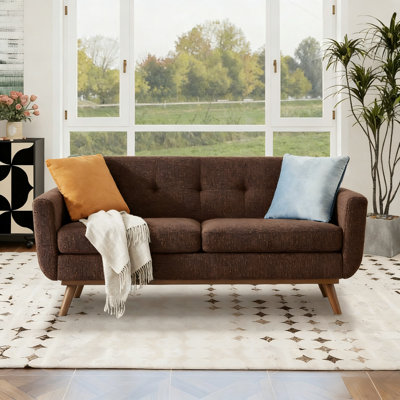 Carmencita 65" Square Arm Loveseat
