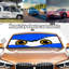 Pare-brise de voiture pare-soleil, pare-soleil Funny Eyes, ruban noir résistant à l'usure, pliable 59 po x 27,5 po-114576712