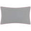 Housse de coussin en polyester brodé 