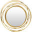 Wemple Iron Round Mirror-429240696-429244065