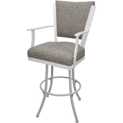 Tabouret de bar pivotant Cunegonda