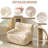 42" Modern Upholstered Oversized Compression Accent Chair-575767254