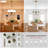 3-Light Dimmable Mid-Century Globe Chandelier with Opal Glass Shades-405746175