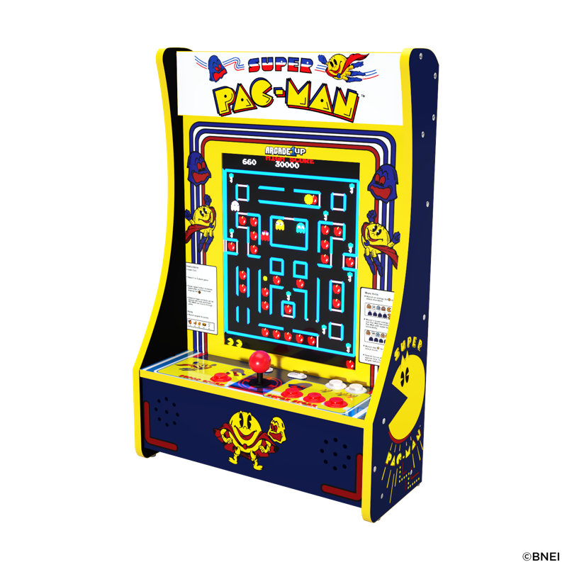 1 Partycade 10 en 1 Super Pacman