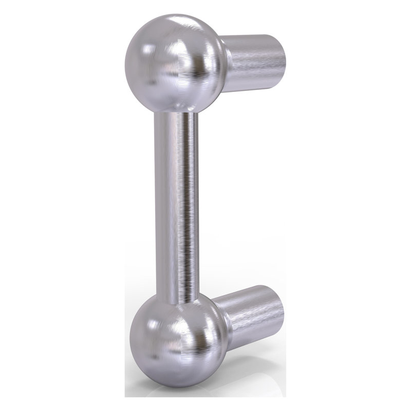 Gober Round Knob, Satin Chrome