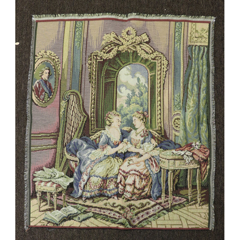 Tapisserie de conversation rétro pour femmes