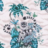 Animalia Lemur Fabric