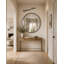 Aluminium Round Wall Mirror