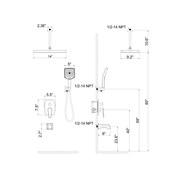 Dimensions du produit