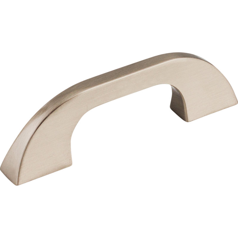 Neo 12" Center to Center Bar pull, Brushed Satin Nickel, 3" Center to Center