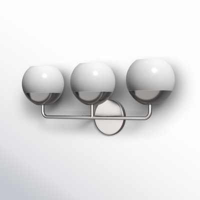 Avoca 3 Light Frosted Dimmable Vanity Light