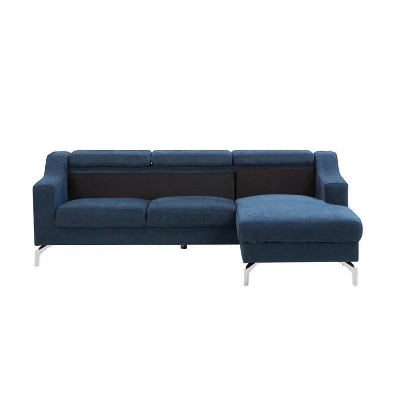 Rexford 3 Seater Corner Sofa , Blue