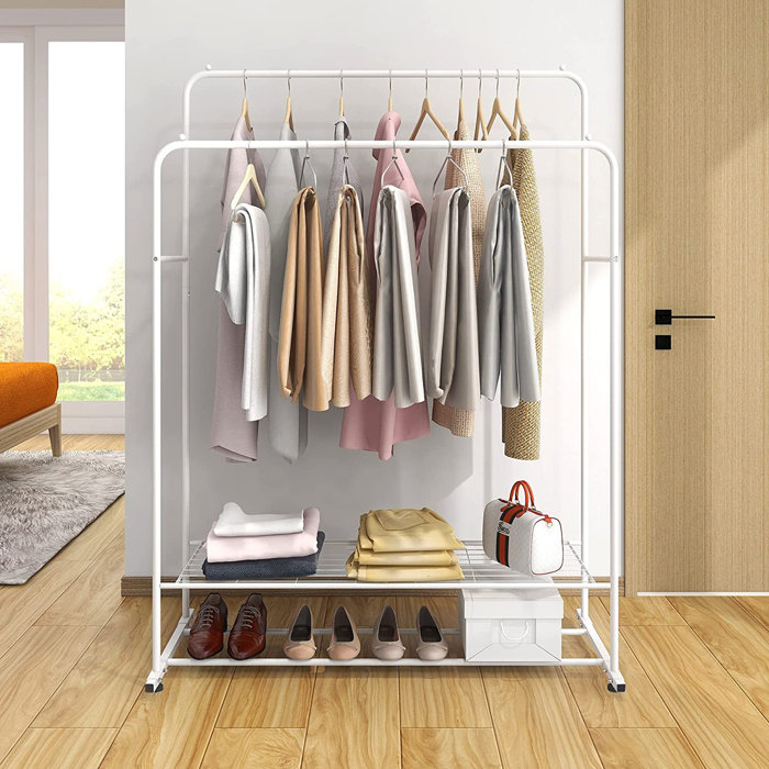 17 Stories Haydon 43.30'' Metal Clothing Rack & Reviews | Wayfair