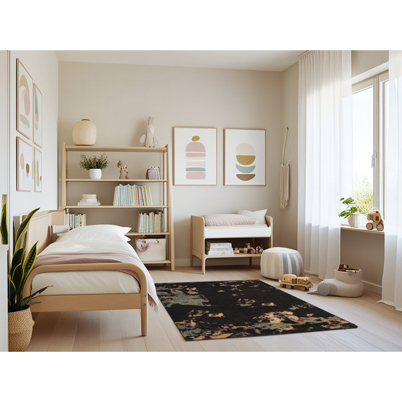 Tapis abstrait moderne 4281, Rectangle 4 pi x 6 pi