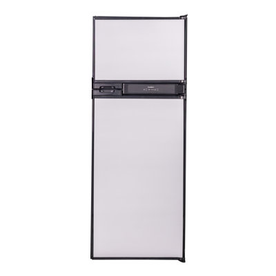 Réfrigérateur-congélateur conservateur en acier inoxydable 12V / DC 10cf pour 2 portes