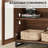 4 In 1 TV Stand For Tvs, Modern TV Console With Glass Doors And 2 Drawers, Media Console With Adjustable Shelf For Living Room-1234925948