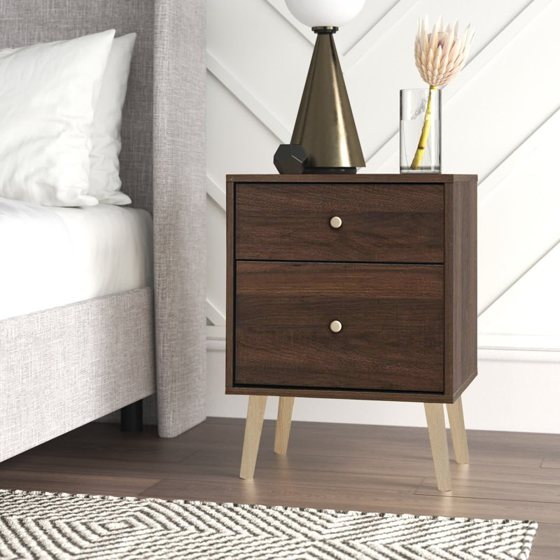 Mccomas 18'' W Nightstand, Oak