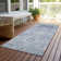 Machine Washable Indoor/Outdoor Chantille ACN1107 Sky Rug