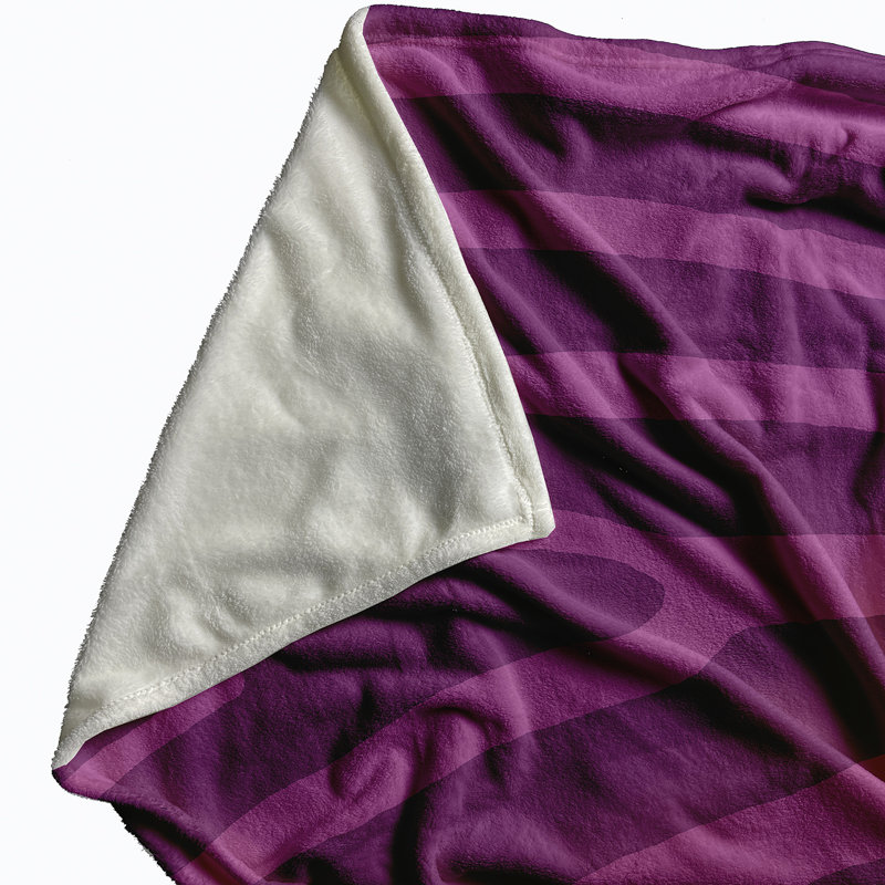 Jeté polaire Animal Magnetism, L 50 po x L 60 po, 1.85, Mauve