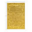 Tapis jaune en laine 3 pi 3 po x 4 pi 9 po Huckaby