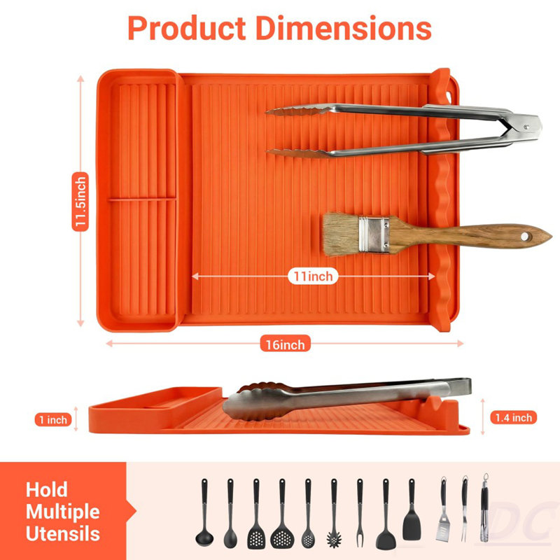 16X11.5 Inch Non-Slip Tool Mat 2Pcs