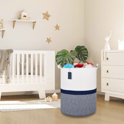 Fabric Laundry Basket with Handles
