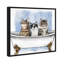 «Cats in the Tub - Floater Frame», impression sur toile-57067265-57067261