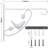 Anterius Metal Hook Plant Stand-1331730462