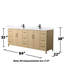 Elan 84'' W Vanity-117883022-117883023-118905220