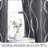 Blackout Striped Pattern Curtains, Treatment Thermal Insulated Solid Grommet Blackout Wave Line Foil Print Design Curtains for Living Room (Set of 2, 52 by 63 Inch,Grey)-663345547-663345540