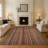 Premium Machine Washable Baford AMF1654 Stripes Rug-1375669090