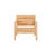 Classic Teak Club Chair - Charcoal-120128825