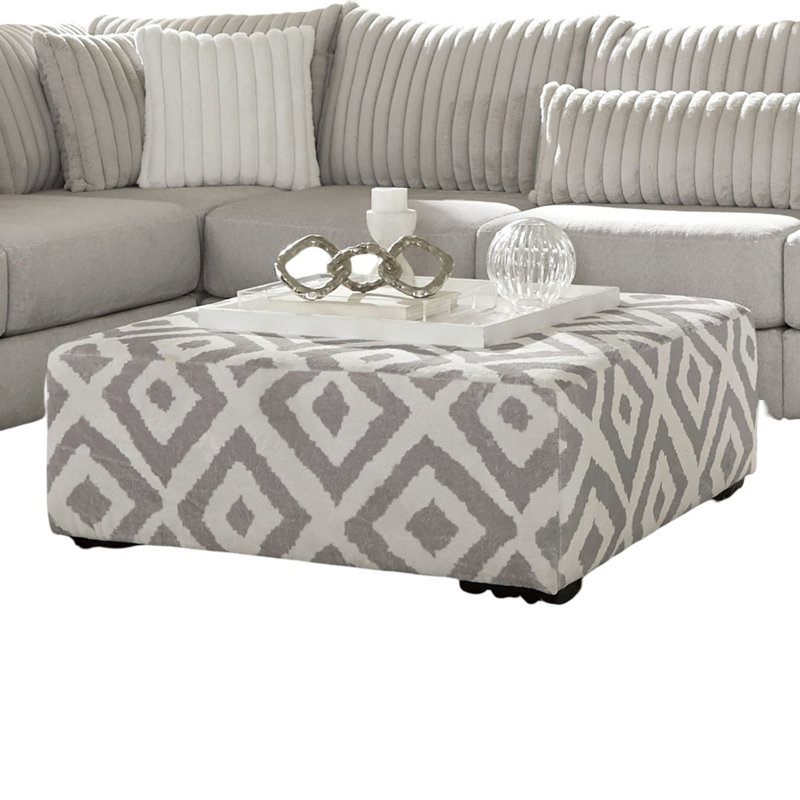 Repose-pieds de style transitionnel, Gris