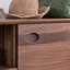 Meuble télé simple en bois massif-125119577