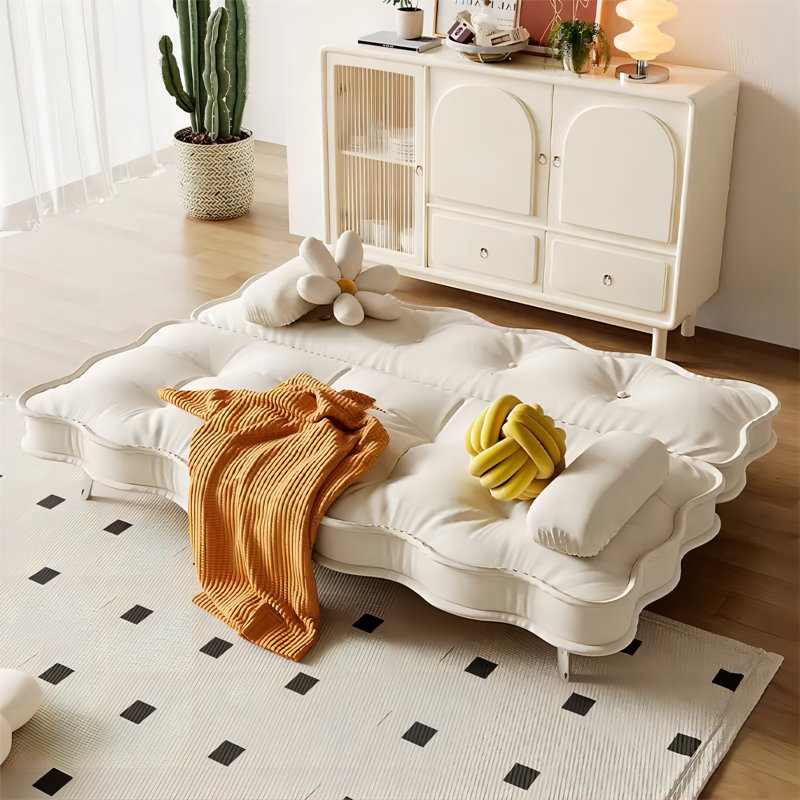 Nashlie 85.11'' Velvet Sleeper Sofa