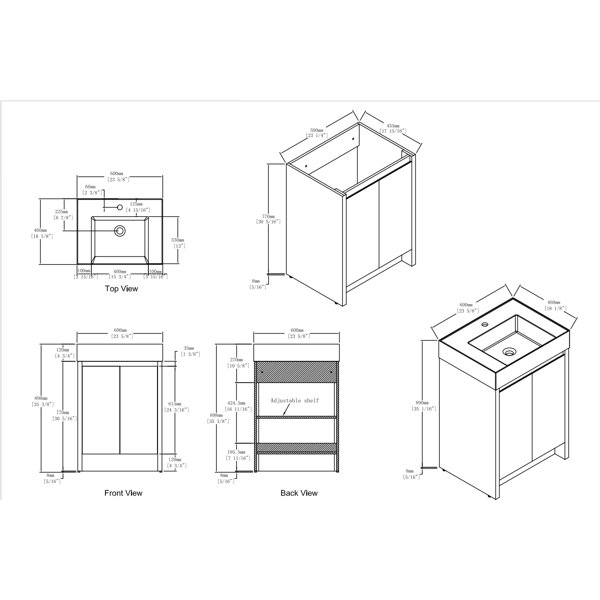 Dimensions du produit