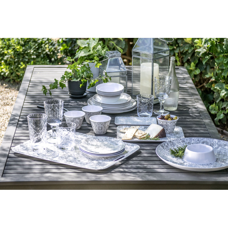 Dakota Fields Marisha Melamine Chips And Dip Platter
